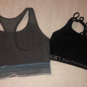 2 sports bras